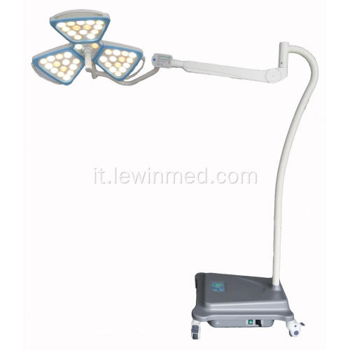 Lampade operatorie mobili a LED senza ombre per chirurgia